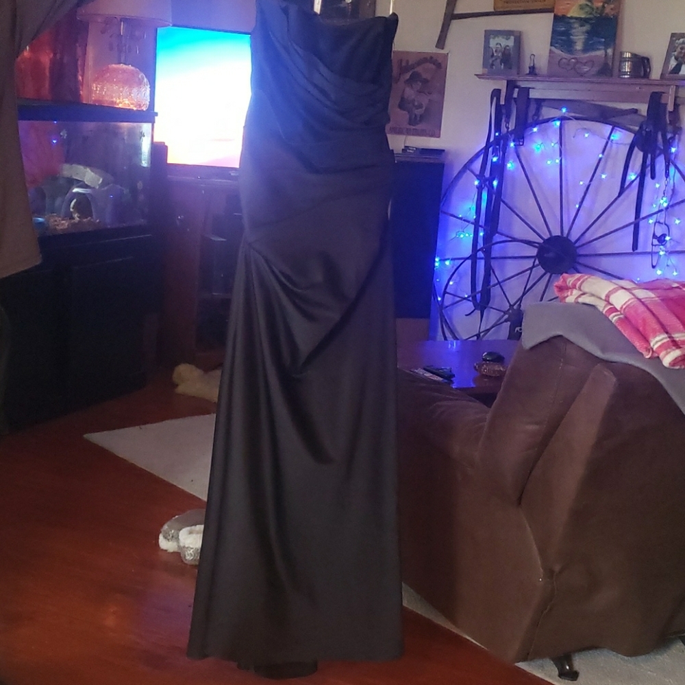 Black formal dress